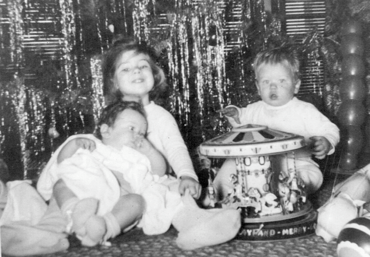 Christmas with my Siblings - 1952